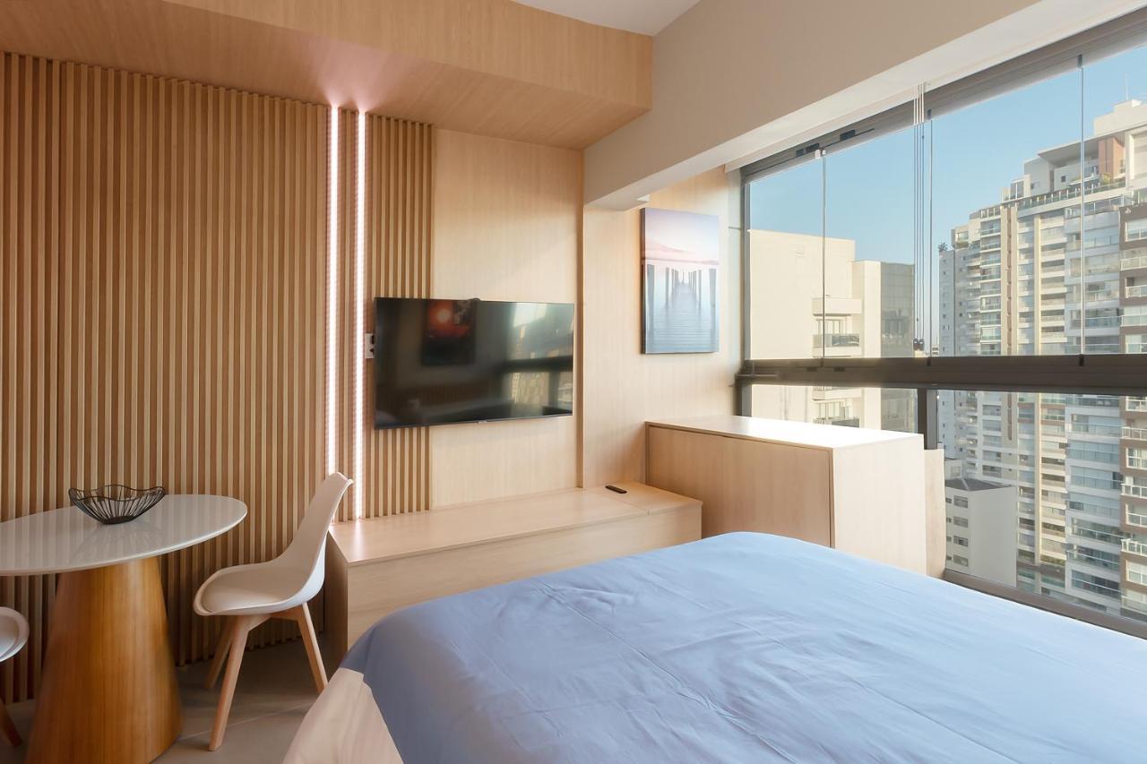 Studio Automatizado Luxo Andar Alto São Paulo Exteriör bild